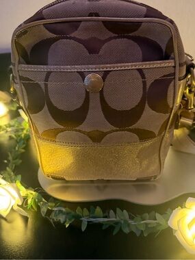 Coach Camera Signature Crossbody Bag